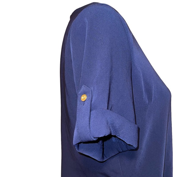 Lauren Raulph Lauren Women’s Navy Blue Sheath Dress Size 10P - Picture 3 of 7